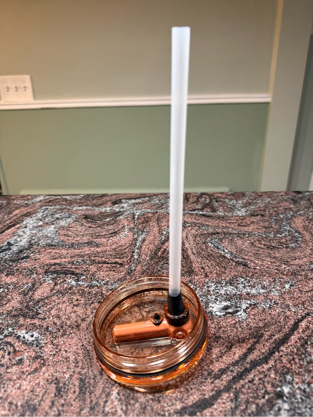Frost Buddy straw lid